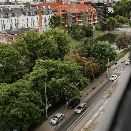 Nowy Apartament Odra Tower - 71 M - 900 M Od Rynku Apartment Wroclaw